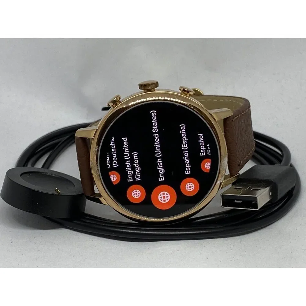 Fossil Gen 4 Authentic Digital Dial Smart Watch Custom Band FTW6018 LT287